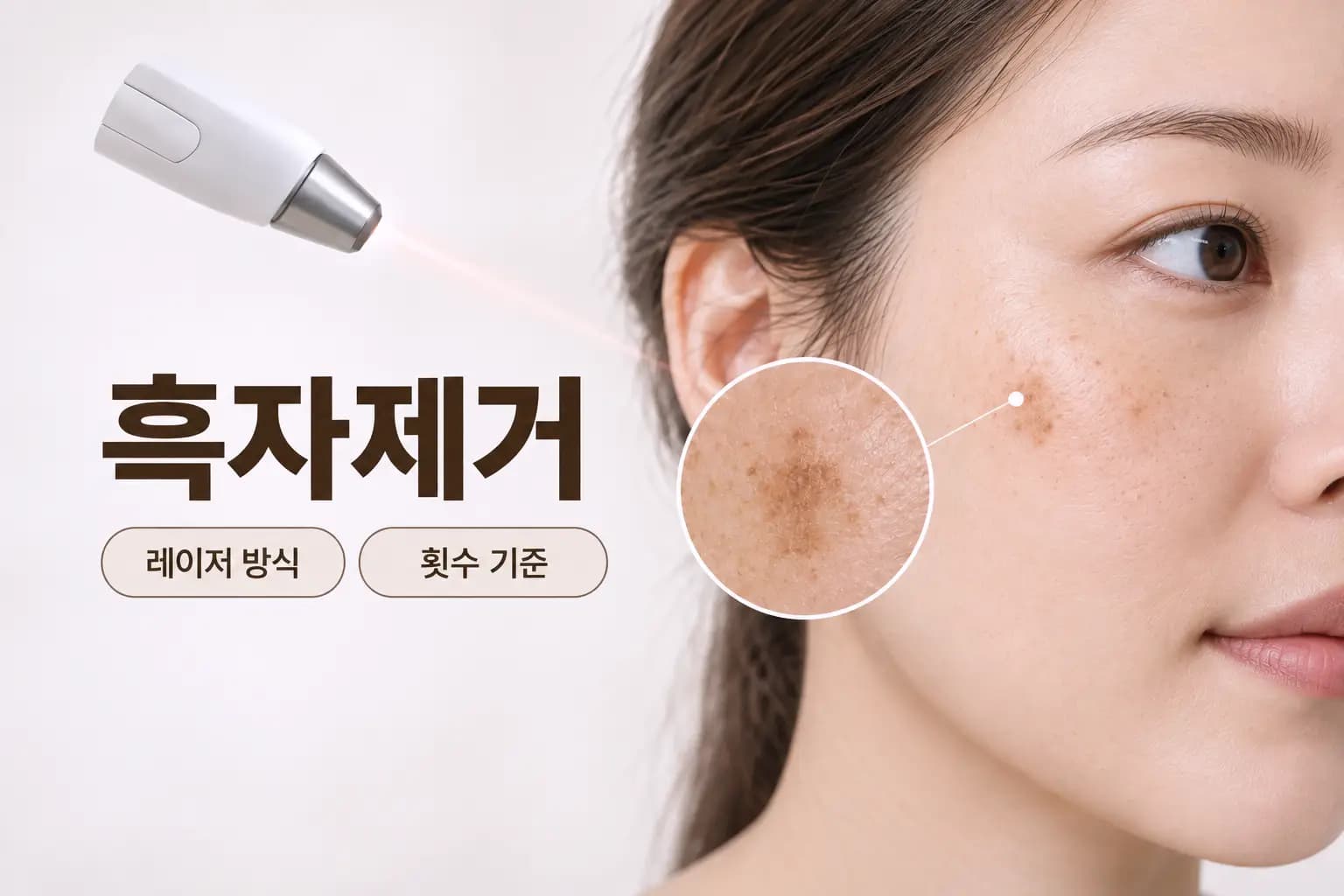 흑자제거 레이저 방식별 차이와 횟수 기준